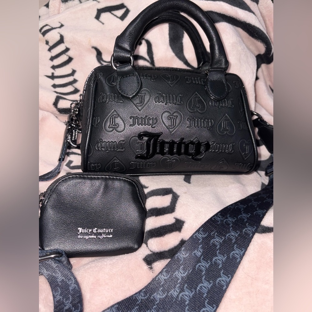 Juicy Couture Semi Charmed Satchel - Liquorice